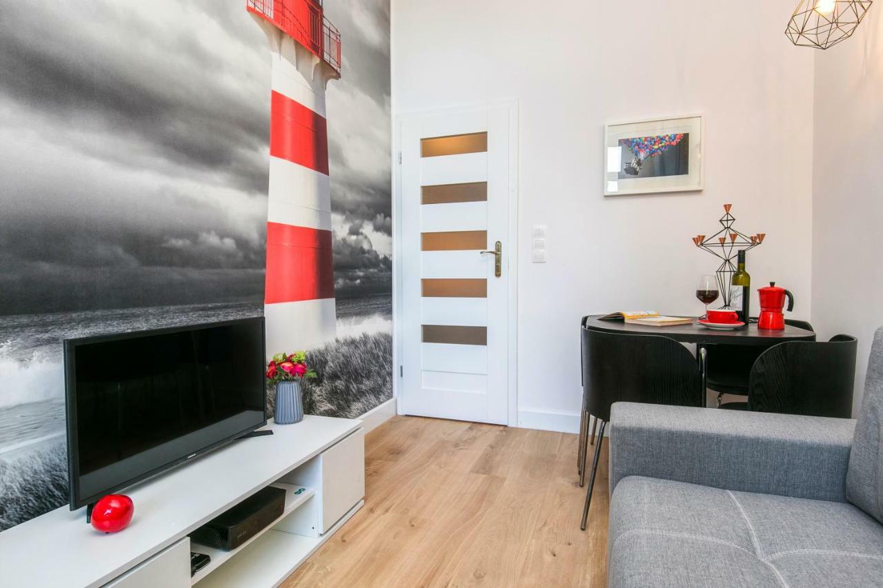 Berg Apartament Red Obok Starego Miasta Gdańsk Kültér fotó