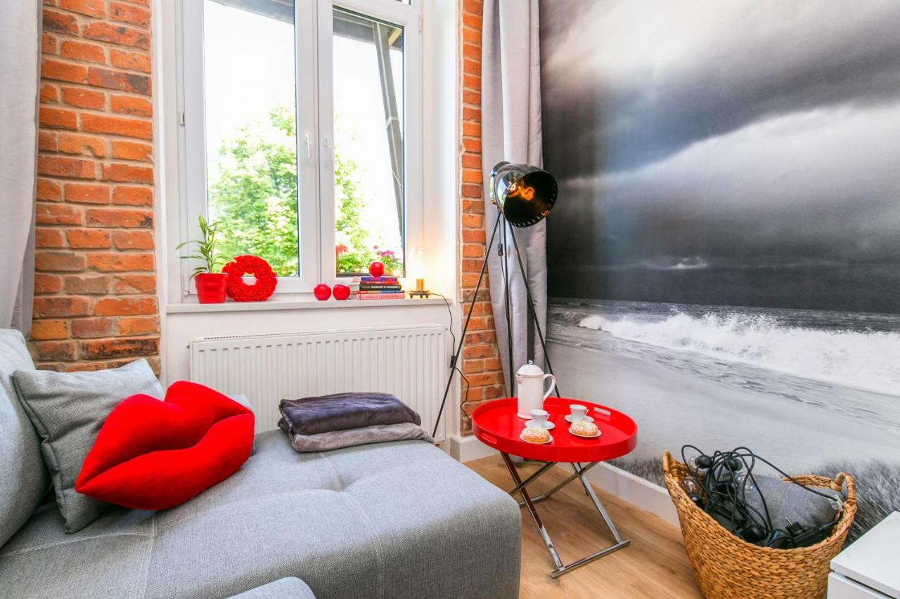 Berg Apartament Red Obok Starego Miasta Gdańsk Kültér fotó
